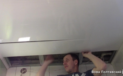 Как сделать потолок из ПВХ панелей
