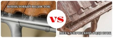 Какой водосток выбрать?